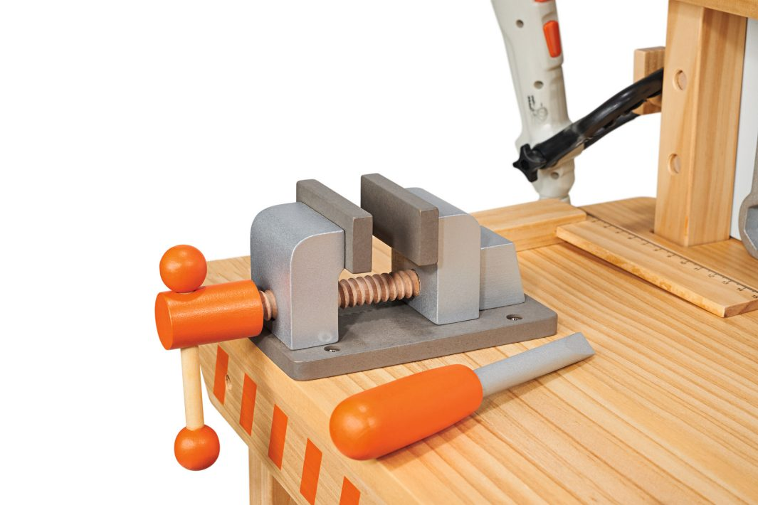Banc de lucru de jucărie Stihl din lemn, cod 04216000144