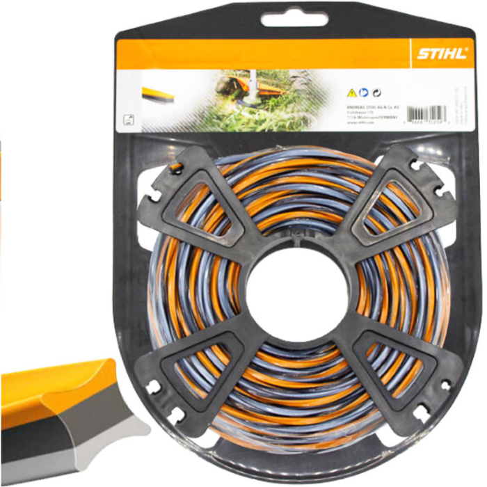 Fir de cosire Stihl nylon CF3 Pro 2,4 mm x 212 m 3K, cod 00009304313