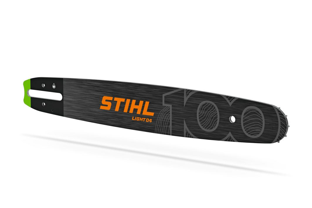 Șină ghidaj Stihl Light 04, 0.325", 1.6 mm, Ediţie Centenară, coadă şină 3003, cod 30038356813