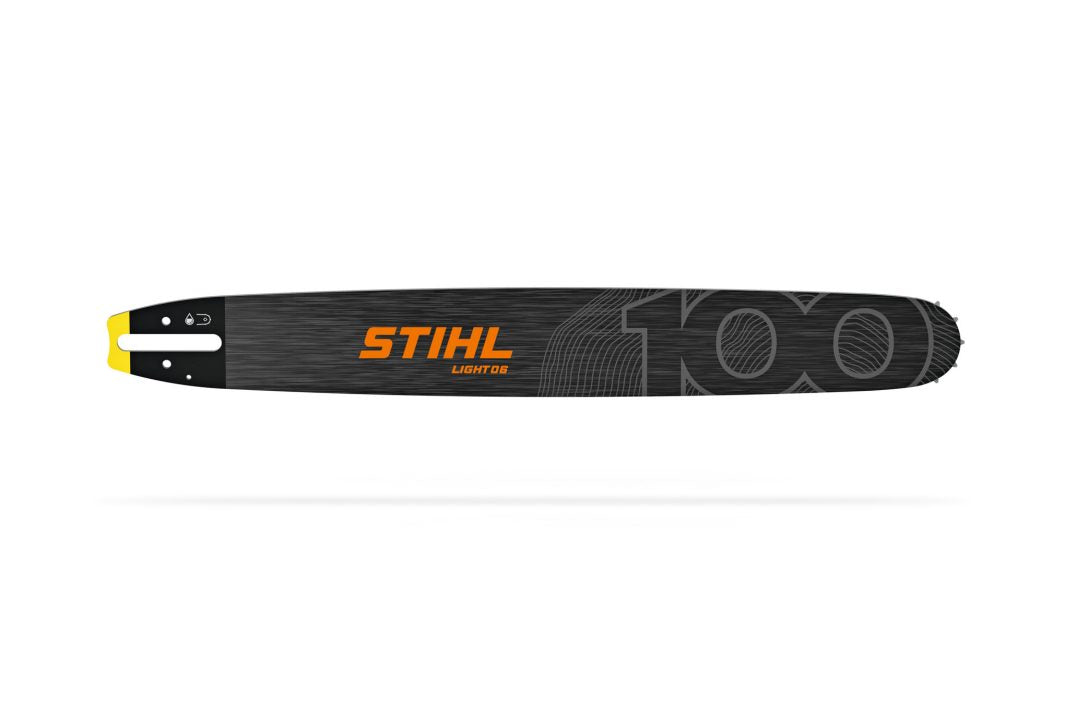 Șină ghidaj Stihl Light 06, 3/8", 1.6 mm, Ediţie Centenară, coadă şină 3003, cod 30038355221