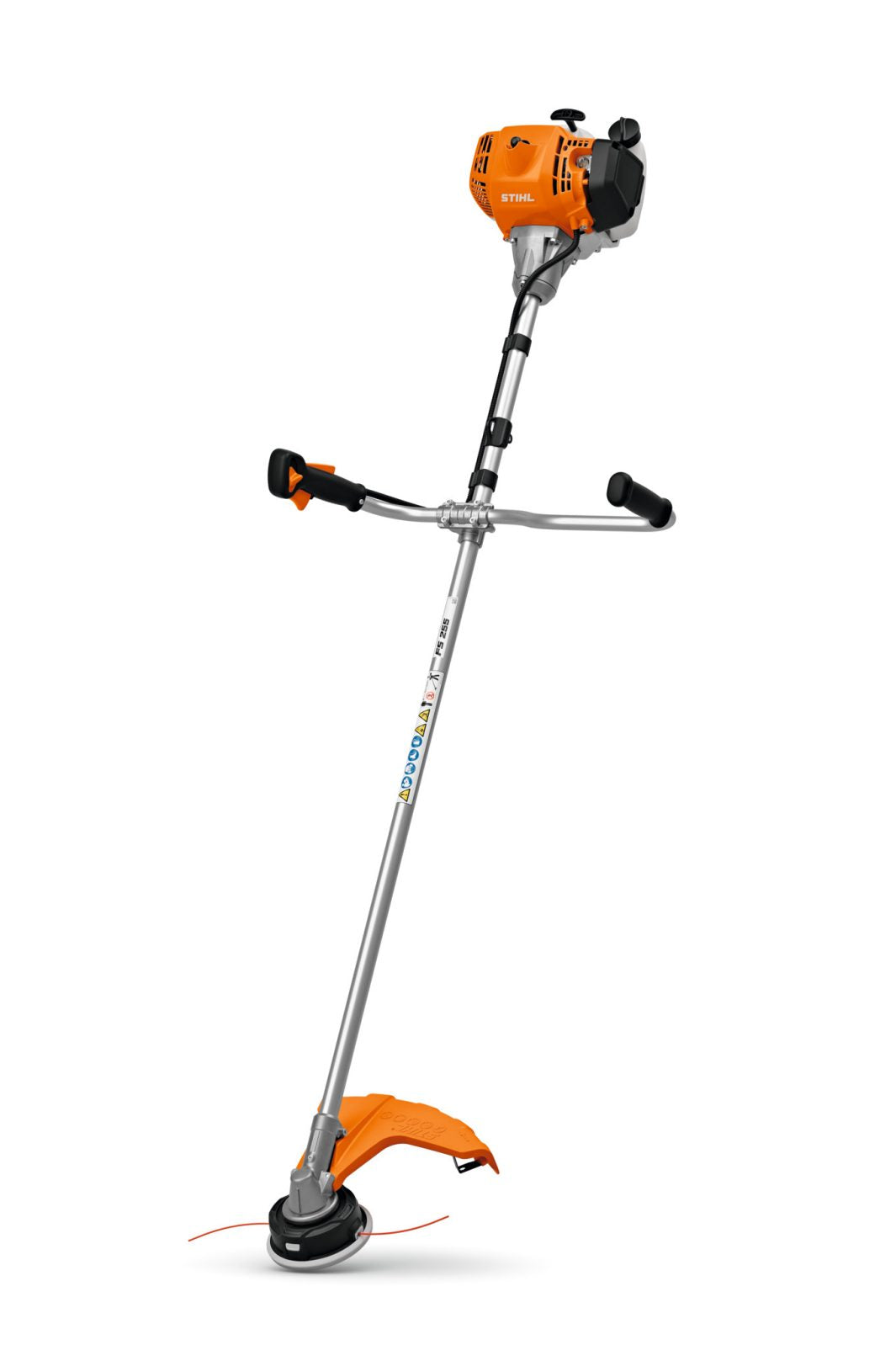 Motocoasă Stihl FS 255 pe benzină, 2T, cu ham universal, cod 41512000069