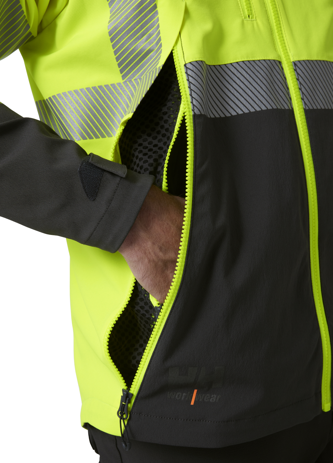 Jachetă reflectorizantă Helly Hansen ICU BRZ CL2 Jacket