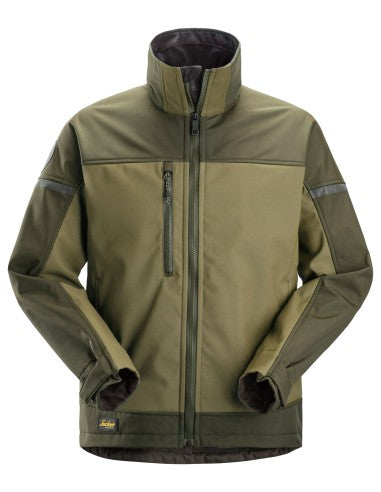 Jachetă softshell stretch Snickers Workwear pentru bărbați, AllroundWork, 1216