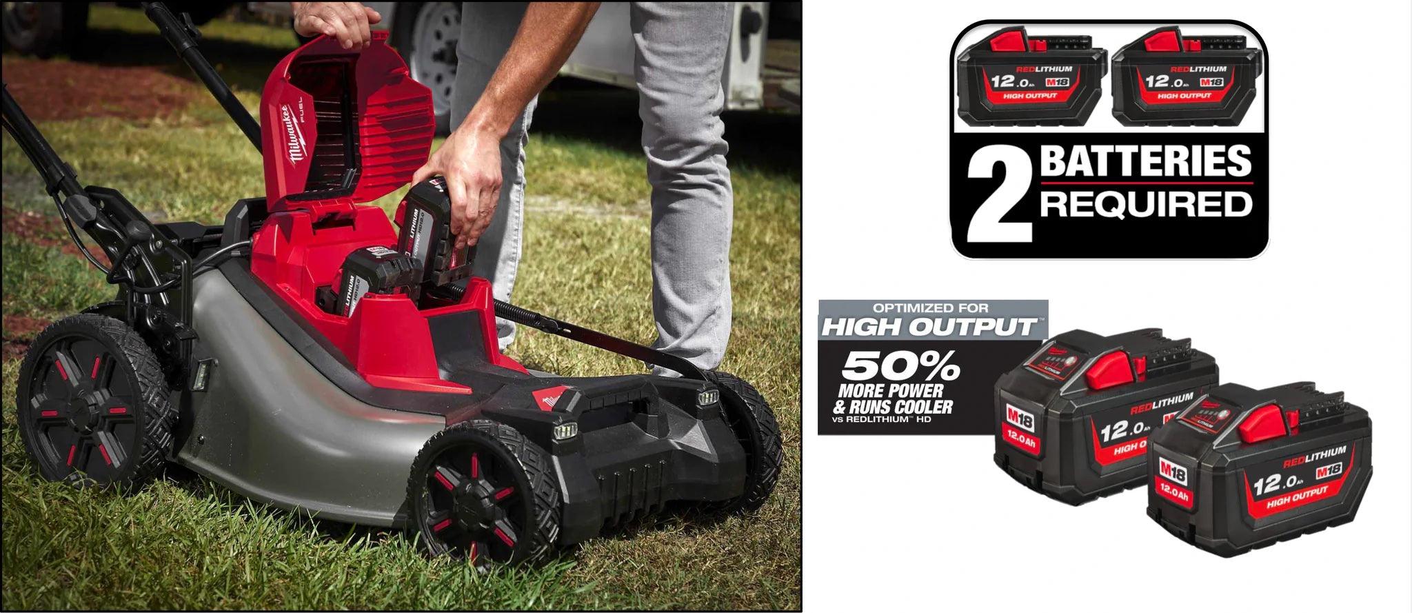 Mașină de gazon pe acumulatori Milwaukee M18 F2LM53-0 (fără acumulator