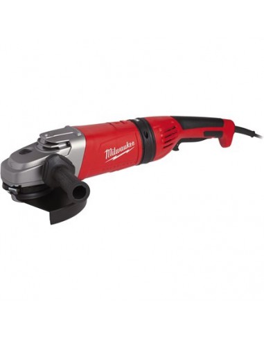 Polizor unghiular 230 mm 2400 W cu mâner anti-vibrații Milwaukee AGV24-230GE, cod 4933402520