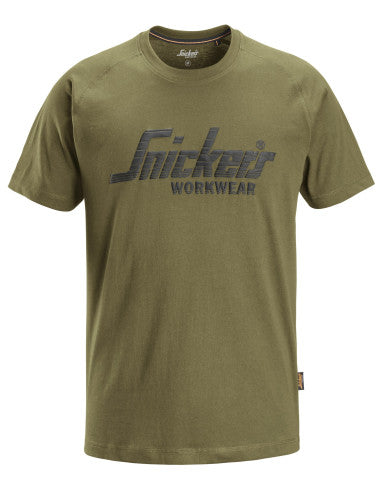 Tricou de bărbați Snickers Workwear Logo, 100% bumbac, 200 g/mp, 2590