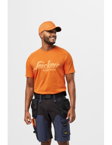 Tricou de bărbați Snickers Workwear Logo, 100% bumbac, 200 g/mp, 2590