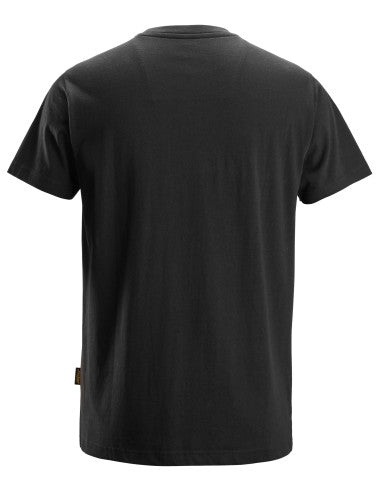Tricou de bărbați Snickers Workwear Classic Logo, bumbac 100%, 2586, negru