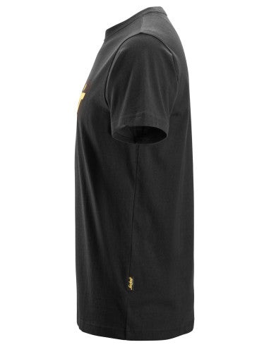 Tricou de bărbați Snickers Workwear Classic Logo, bumbac 100%, 2586, negru