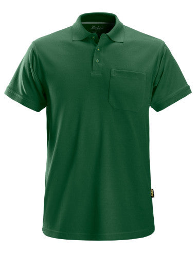 Tricou polo de bărbați Snickers Workwear Classic, cu buzunar, bumbac+poliester, 2708