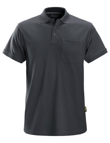 Tricou polo de bărbați Snickers Workwear Classic, cu buzunar, bumbac+poliester, 2708
