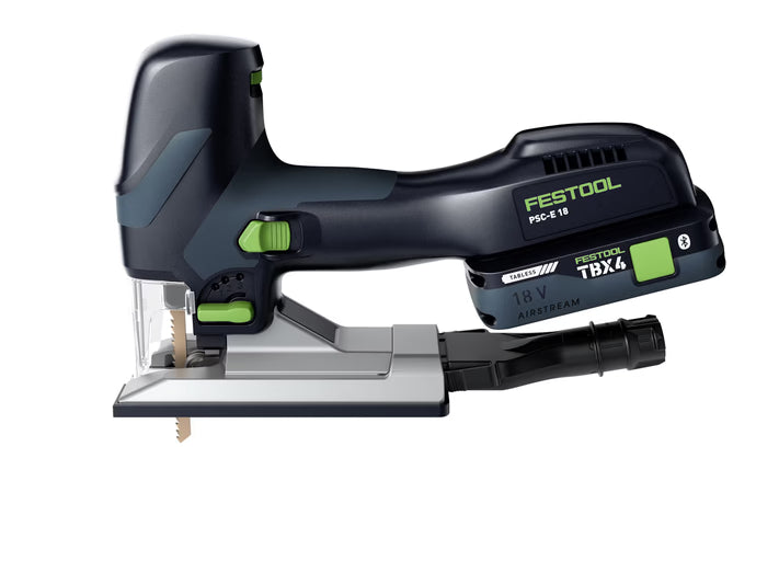 Fierăstrău vertical cu acumulator Festool PSC-E 18 EB-Basic, cod 578521