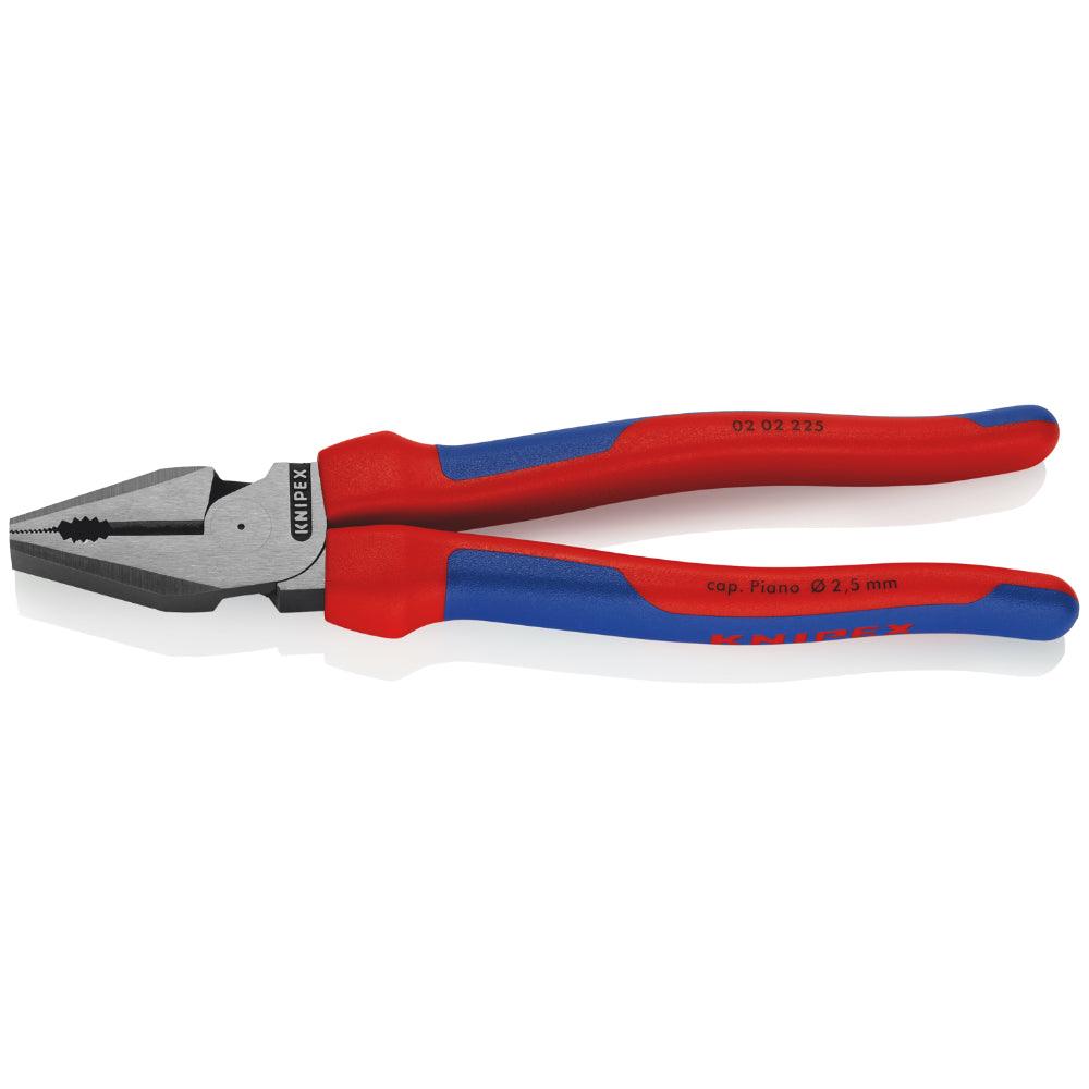 Clește combinat (patent) cu pârghie mare - patent 225 mm, Knipex 0202225SB - BIG STORE (Dynamic Tools SRL)