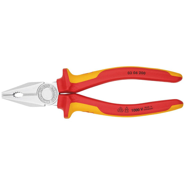 Clește combinat (patent) VDE 200 mm, Knipex 0306200SB