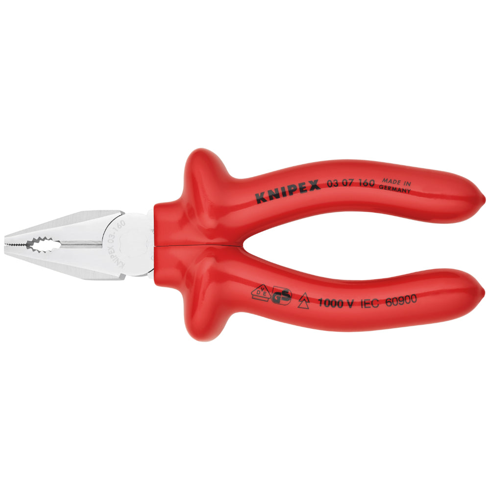 Clește combinat (patent) VDE 160 mm, Knipex 0307160