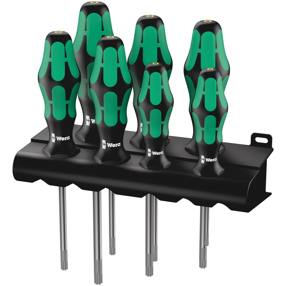 Set 7 x Șurubelniță cu stand, Wera Kraftform Plus 300 cap Torx, 05223161001