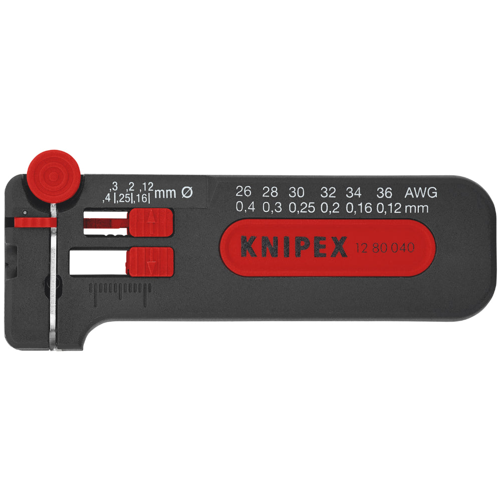 Mini Dezizolator Ø 0,12-0,4 mm, Knipex 1280040SB