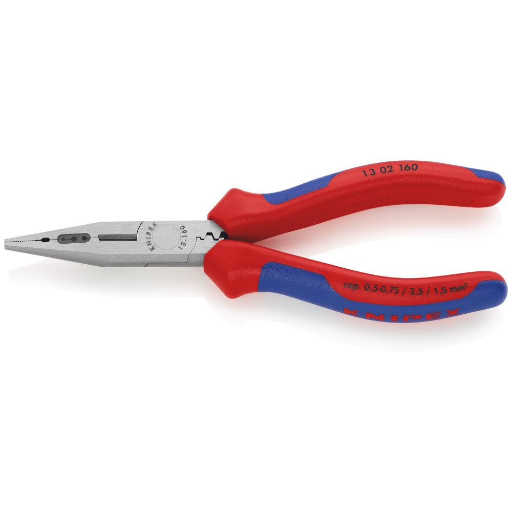 Clește electrician universal 0,5-2,5 mm², Knipex 1302160SB