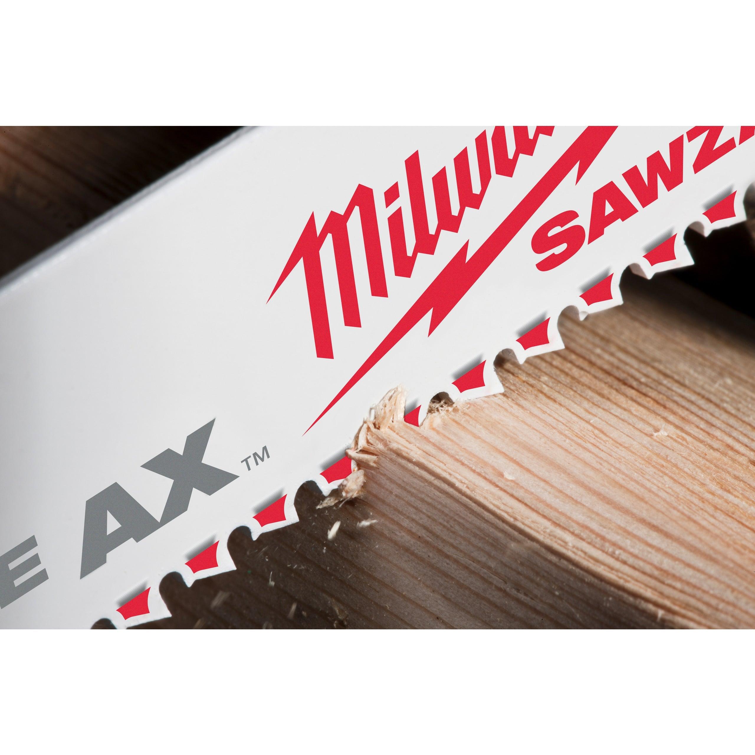 Pânze sabie Heavy Duty AX™ 300/5/3,2 mm BiMetal, Co, 5 buc, pentru lucrări de demolare, Milwaukee cod 48005027