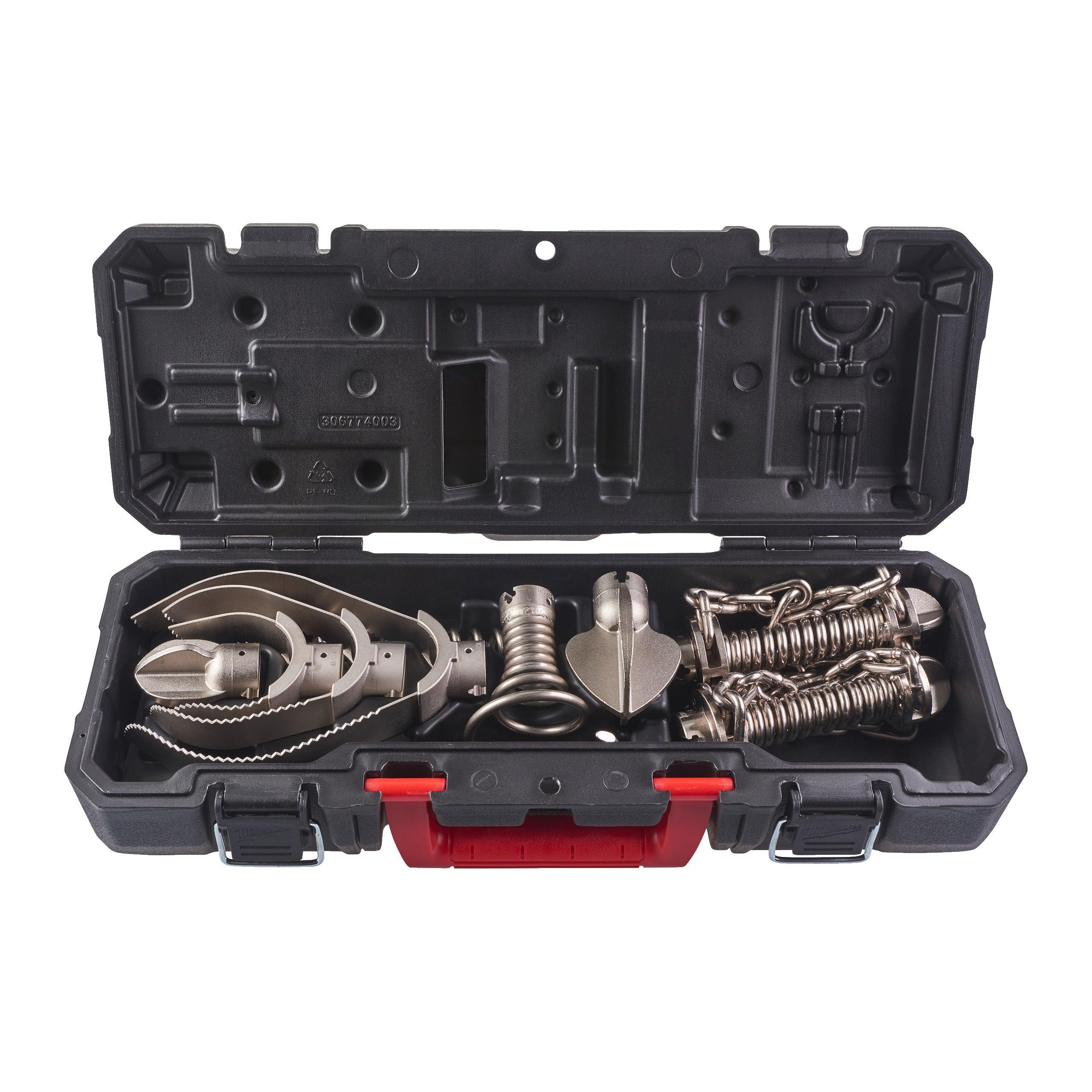 Set 9 buc, accesorii cabluri 16, 20 mm Milwaukee, cod 48532840 - BIG STORE (Dynamic Tools SRL)