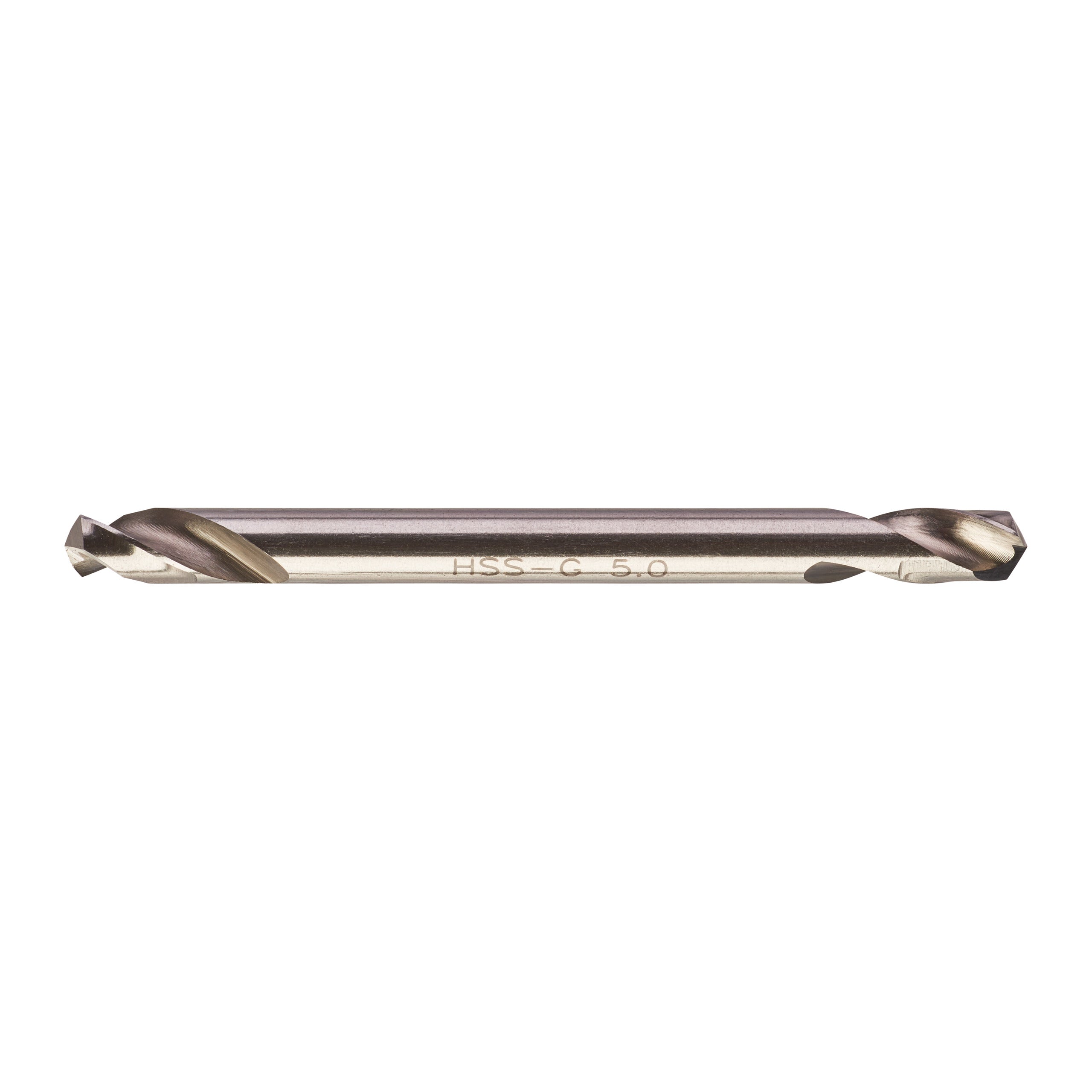 Burghie pentru metal Milwaukee HSS-G cu 2 vârfuri, ø5x62mm - 10 buc, 4932352232