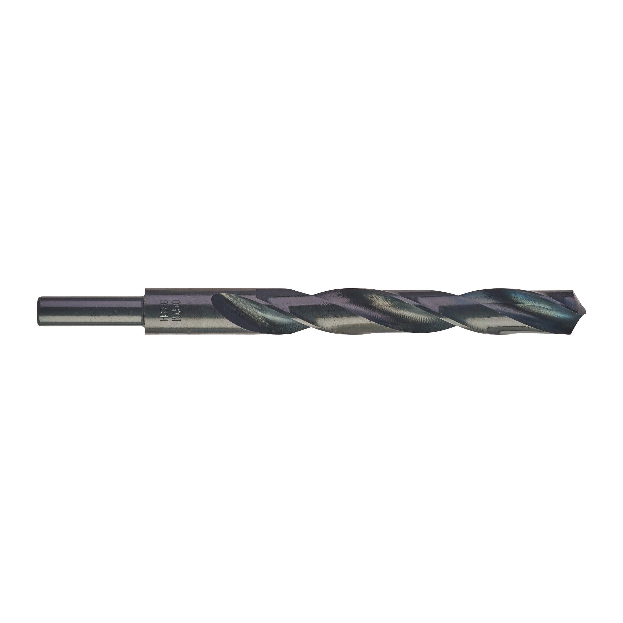 Burghiu pentru metal Milwaukee HSS-R DIN338 cu tijă scurtă, ø15,5x178mm 4932373322