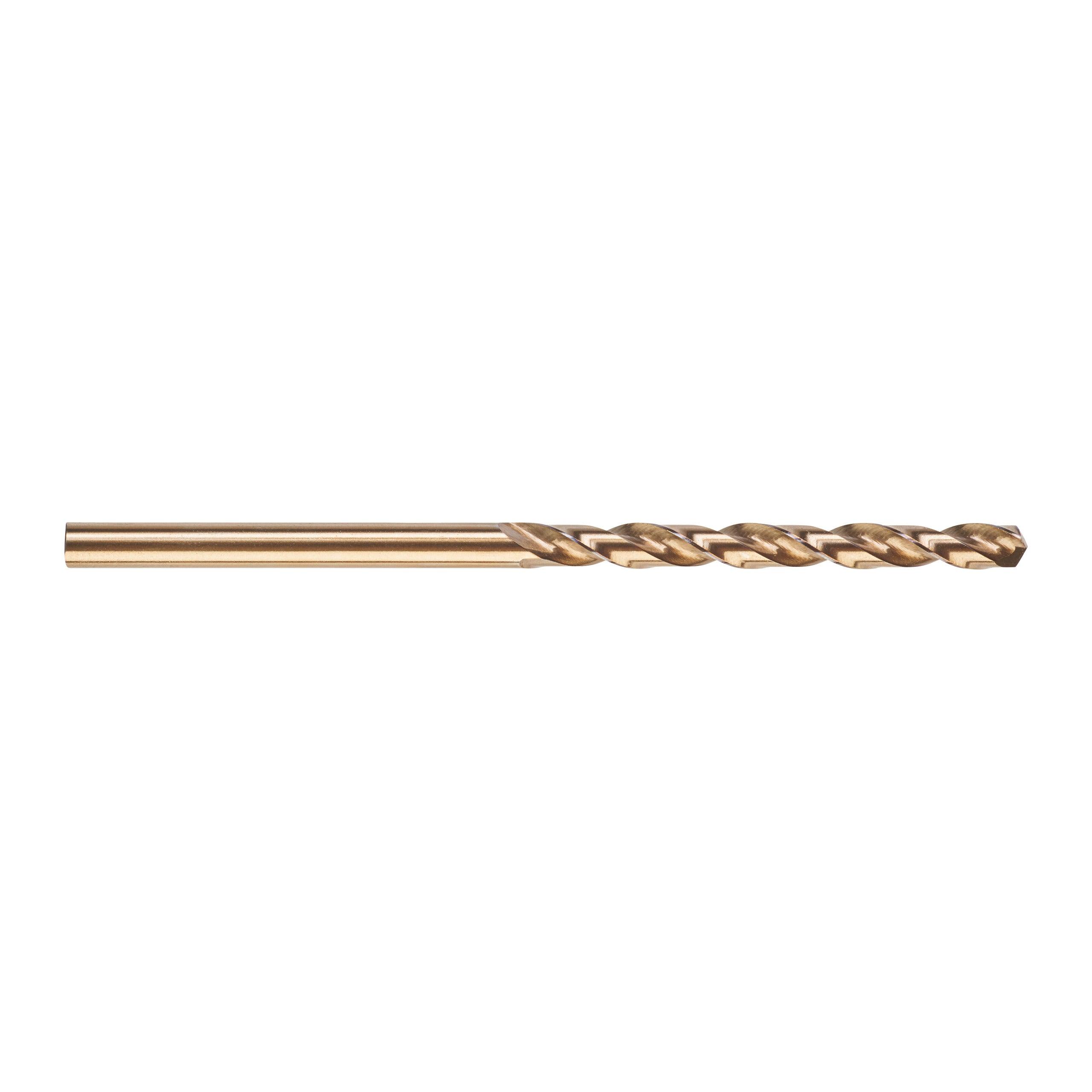 Burghiu pentru metal Milwaukee Red Cobalt HSS-G CO 3,2 X 65 mm, 10 buc, cod 4932373337 - BIG STORE (Dynamic Tools SRL)