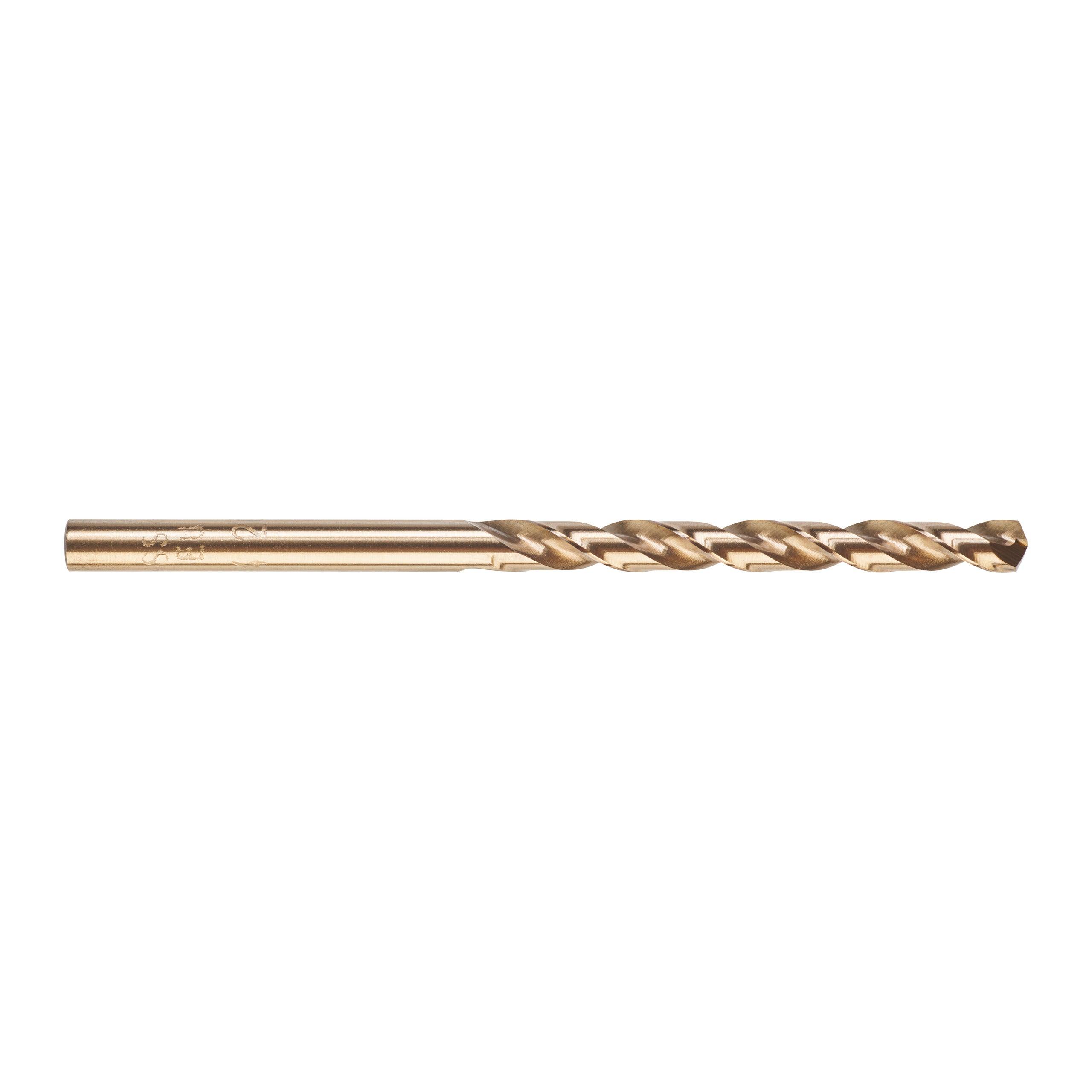 Burghiu pentru metal Milwaukee Red Cobalt HSS-G CO 4,2 X 80 mm, 10 buc, cod 4932373340 - BIG STORE (Dynamic Tools SRL)