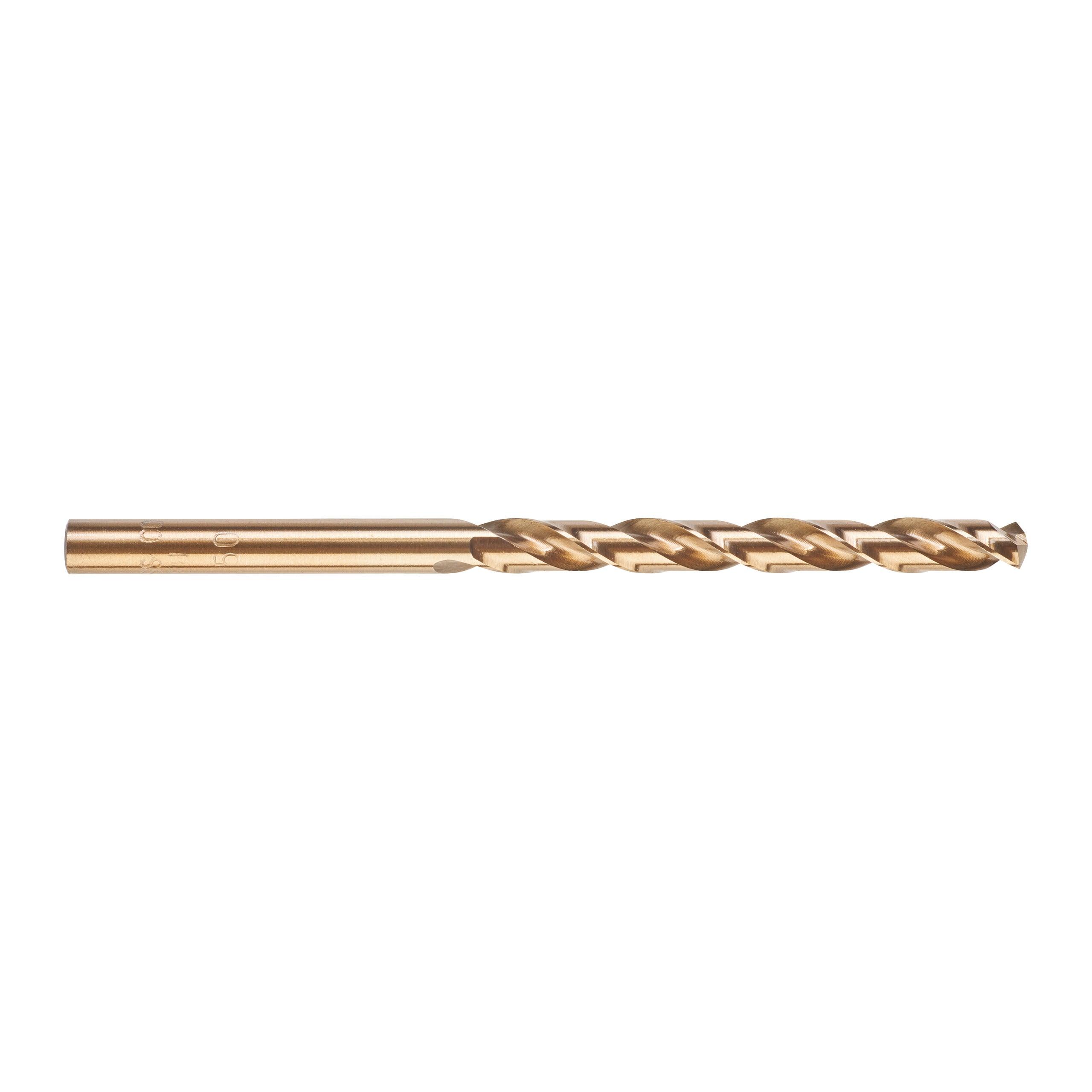 Burghiu pentru metal Milwaukee Red Cobalt HSS-G CO 5,5 X 93 mm, 10 buc, cod 4932373344 - BIG STORE (Dynamic Tools SRL)