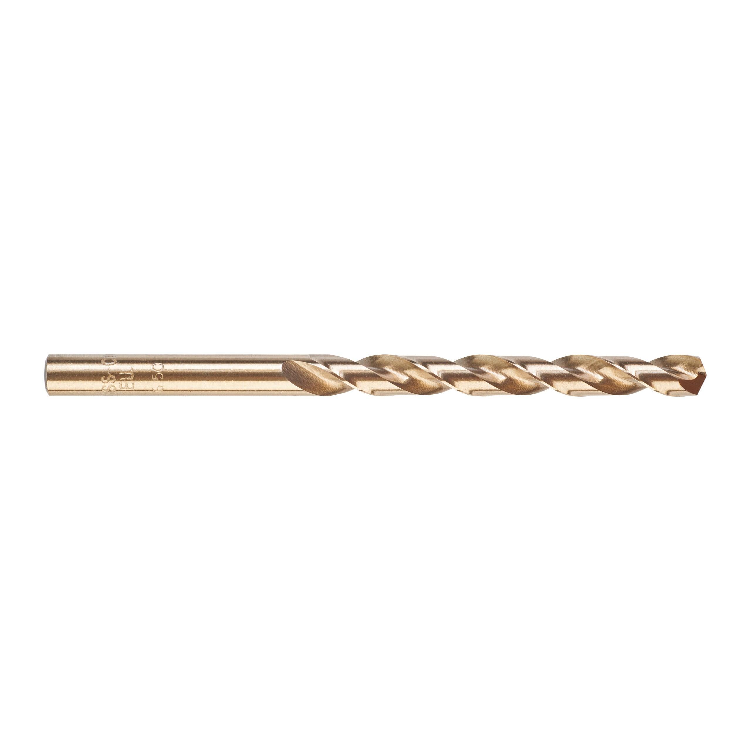 Burghiu pentru metal Milwaukee Red Cobalt HSS-G CO 6,5 X 101 mm, 10 buc, cod 4932373346 - BIG STORE (Dynamic Tools SRL)