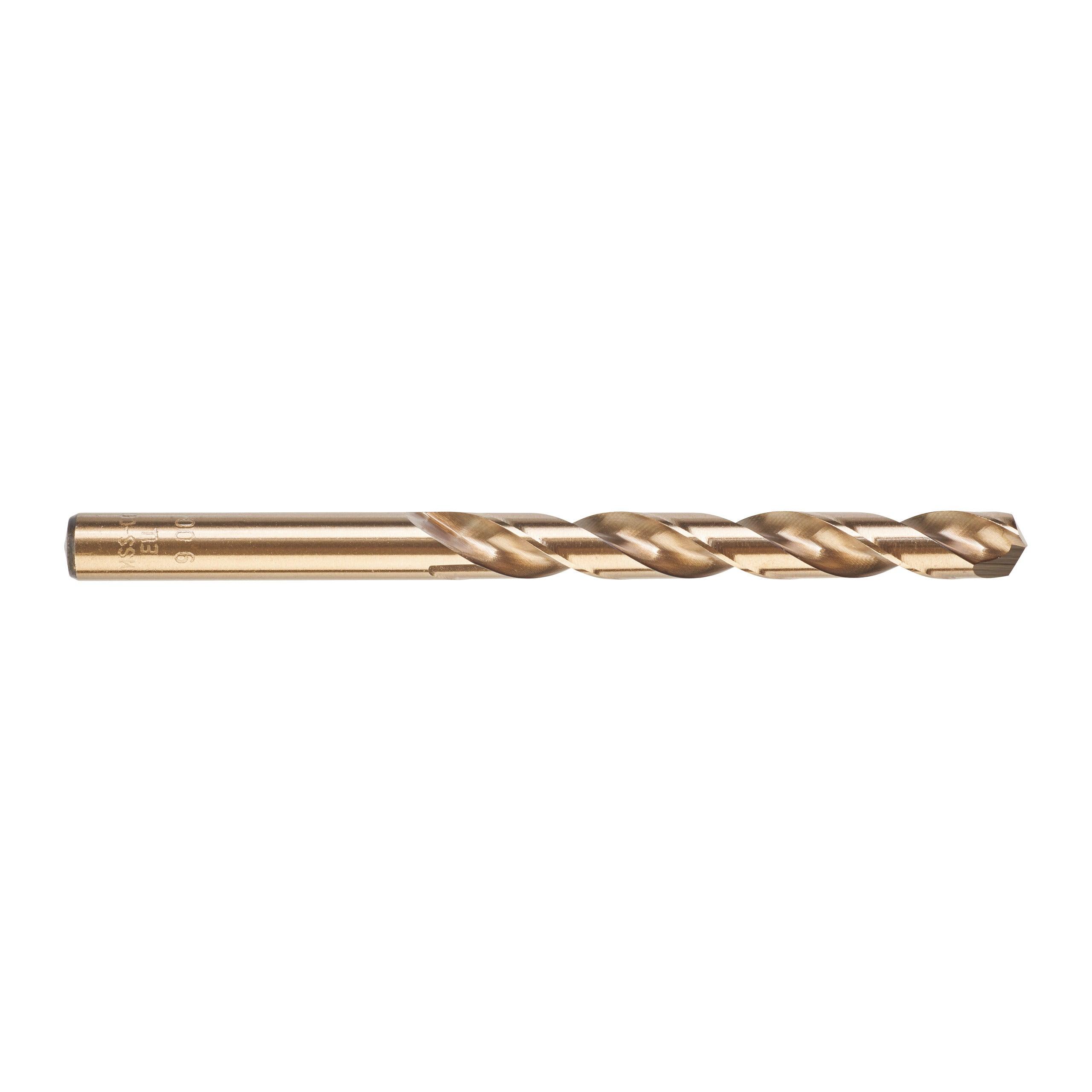 Burghiu pentru metal Milwaukee Red Cobalt HSS-G CO 9,0 X 125 mm, 5 buc, cod 4932373352 - BIG STORE (Dynamic Tools SRL)