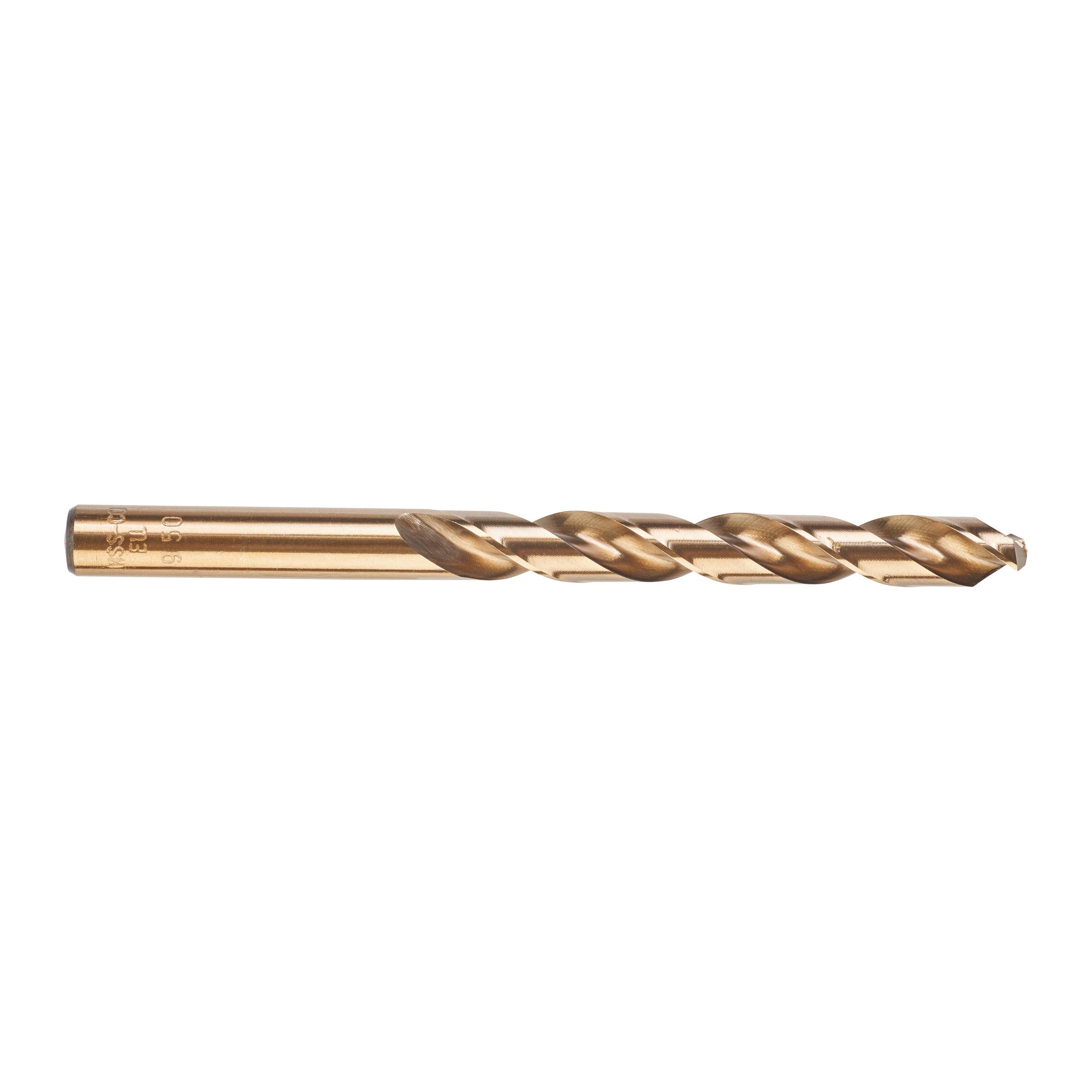 Burghiu pentru metal Milwaukee Red Cobalt HSS-G CO 9,5 X 125 mm, 5 buc, cod 4932373353 - BIG STORE (Dynamic Tools SRL)