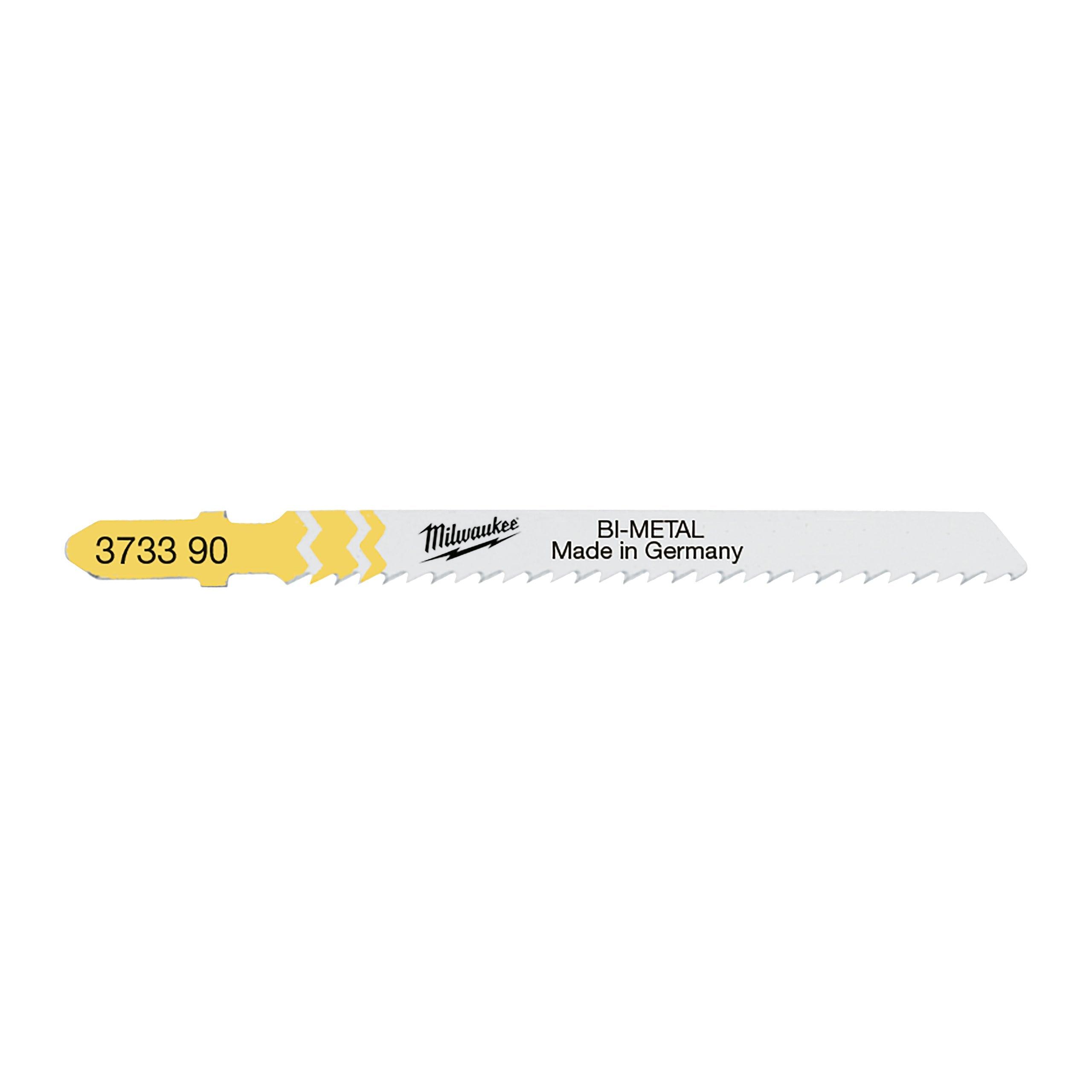 Pânze pendular 75/2,5 mm, 5 buc, pentru tăieri curate și fără așchii, Milwaukee cod 4932373390