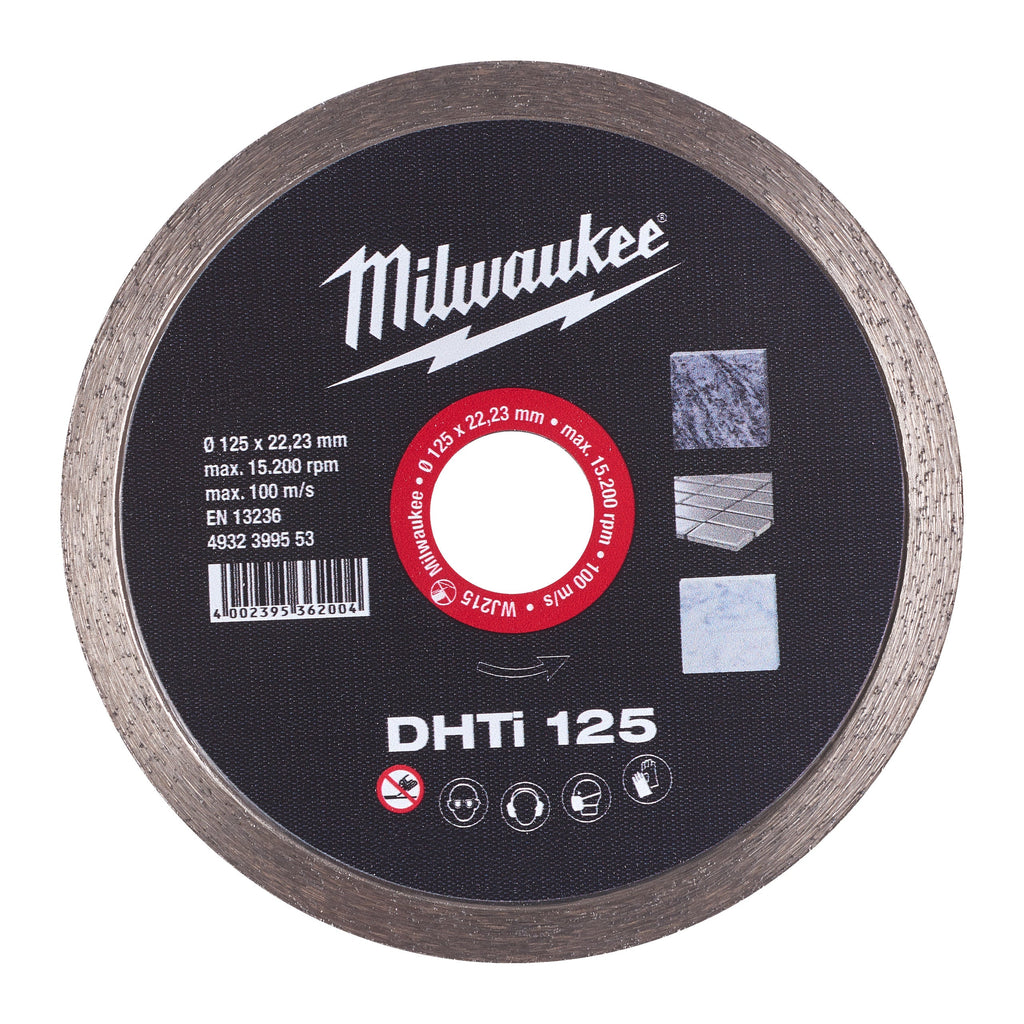 Disc diamantat DHTi 125 x 22,2 mm, Milwaukee cod 4932399553