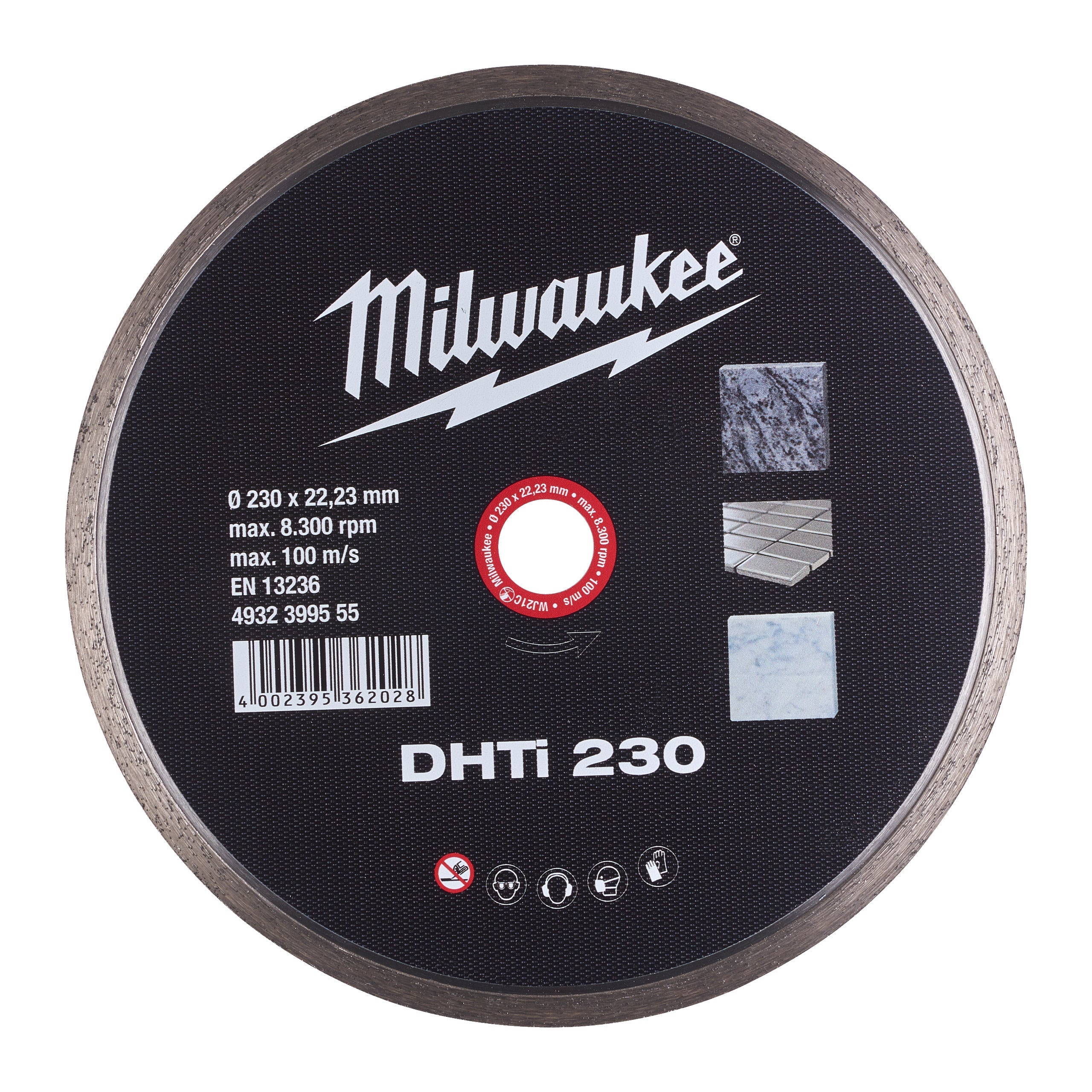 Disc diamantat DHTi 230 x 22,2 mm, Milwaukee cod 4932399555