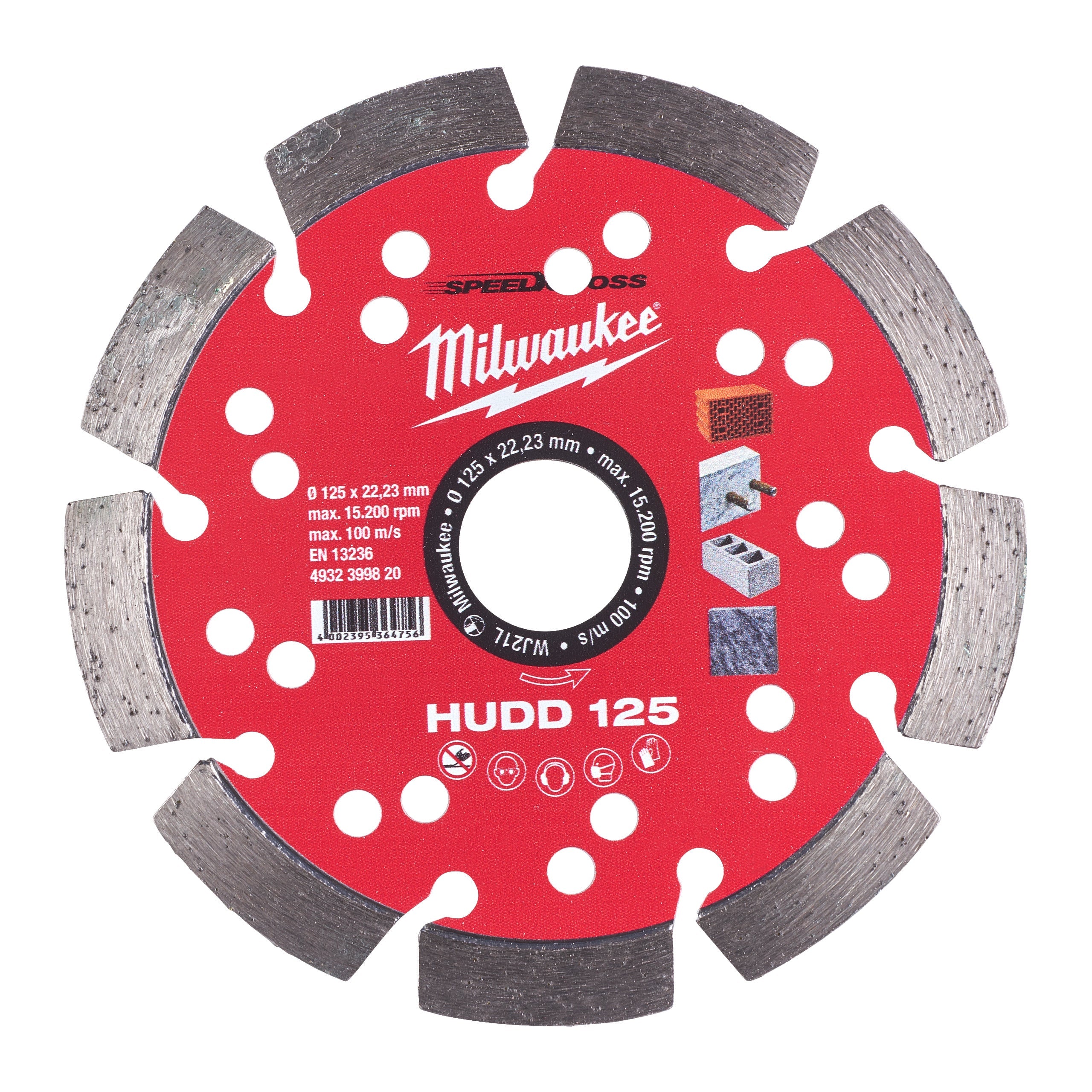 Disc diamantat HUDD 125 mm, Milwaukee cod 4932399820