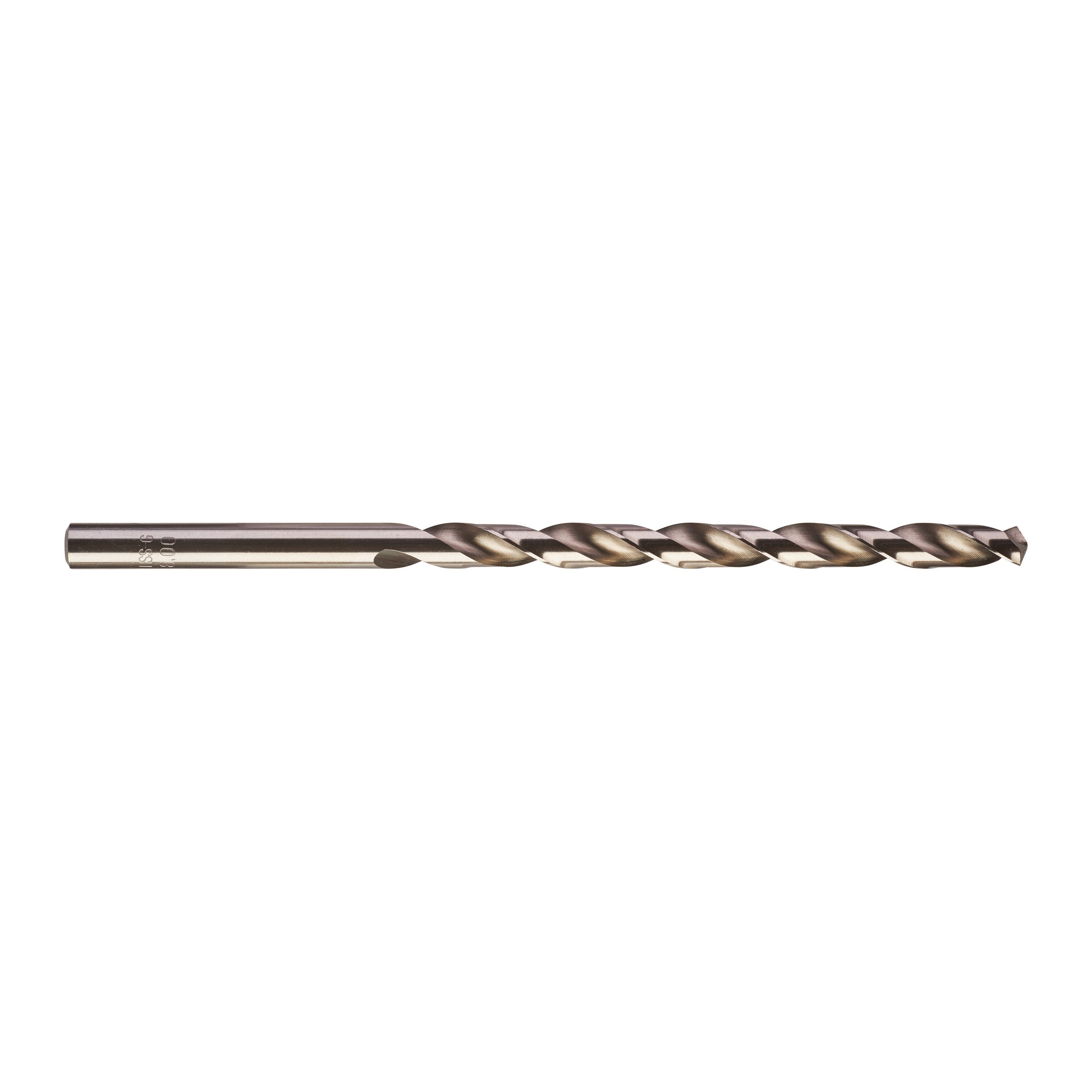 Burghiu lung pentru metal Milwaukee HSS-G DIN340, ø8x165mm - 10 buc, 4932430339
