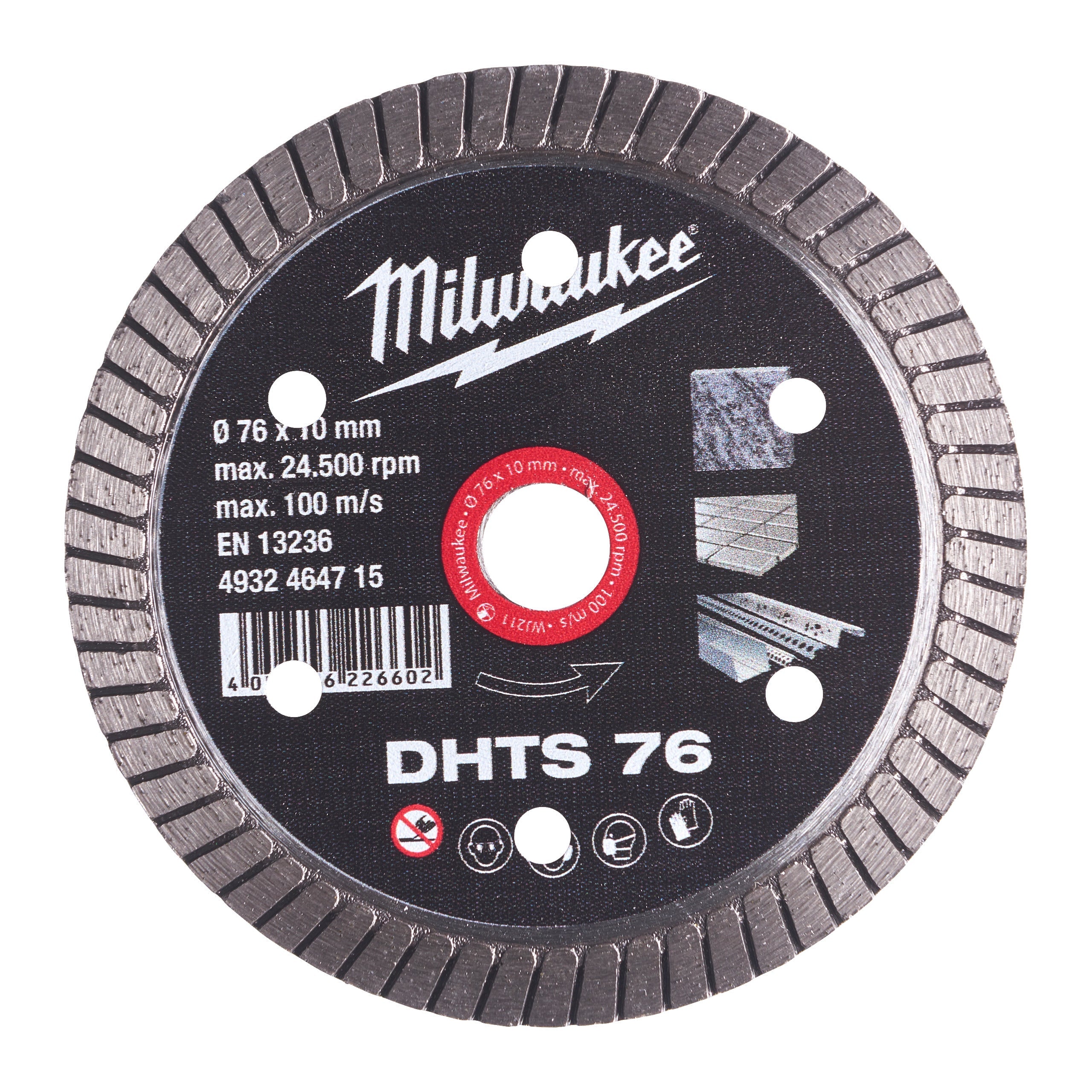 Discuri diamantate DHTS 76 mm, Milwaukee cod 4932464715