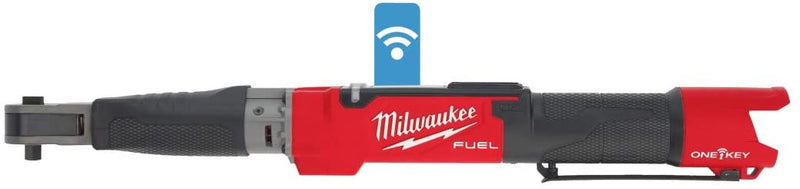 Cheie dinamometrică digitală Milwaukee, 12V, ⅜″ pătrat, M12ONEFTR38-201C, cod 4933464967