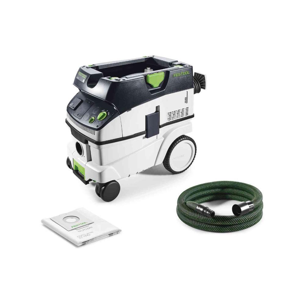 Aspirator mobil Festool CLEANTEC CTL 26 E, 1200W, 3900 l/min, umed-uscat, cod 574947 - BIG STORE (Dynamic Tools SRL)