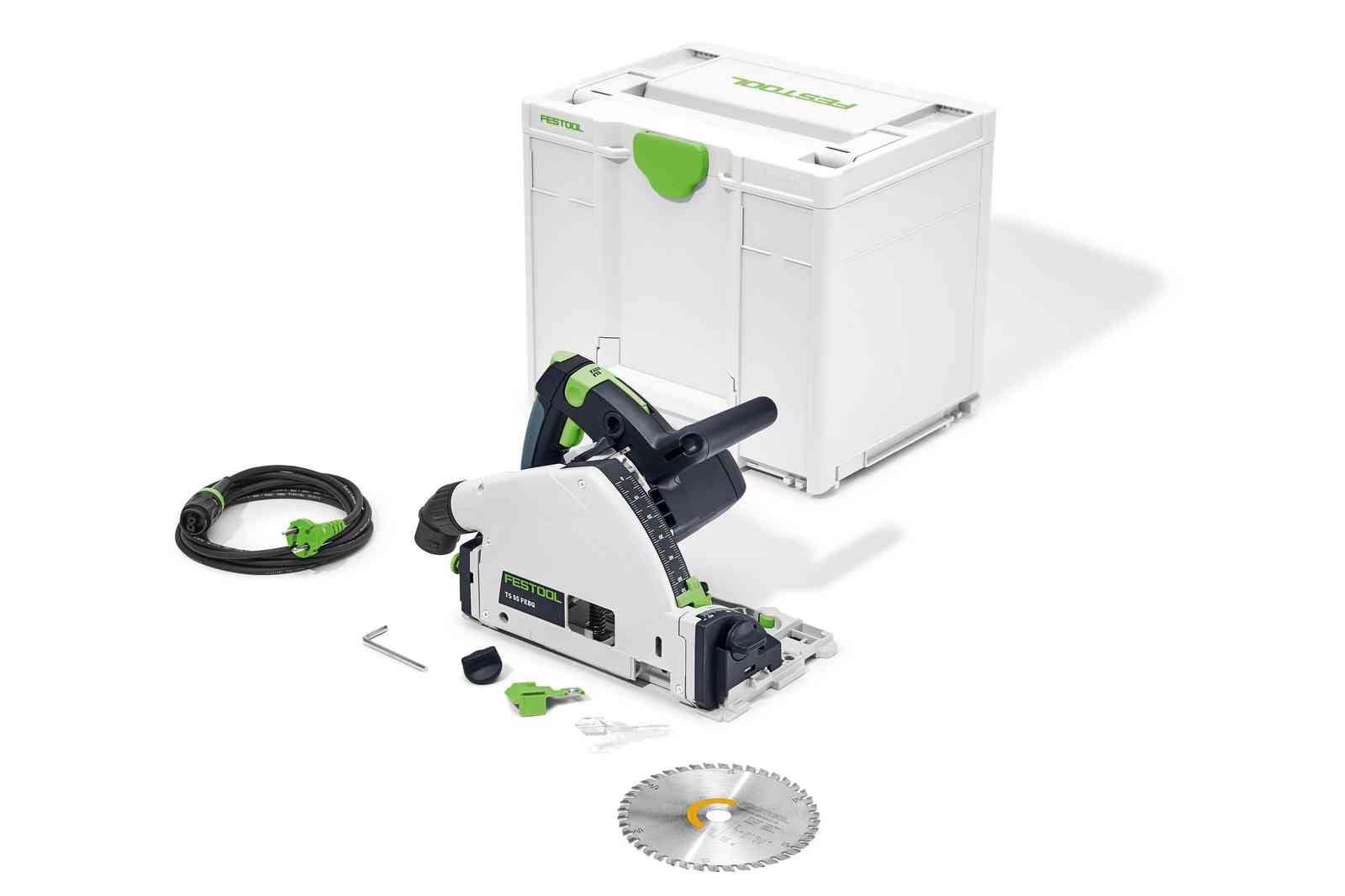 Fierăstrău circular de mână Festool TS 55 FEBQ-Plus, cod 576703, 1200W - BIG STORE (Dynamic Tools SRL)