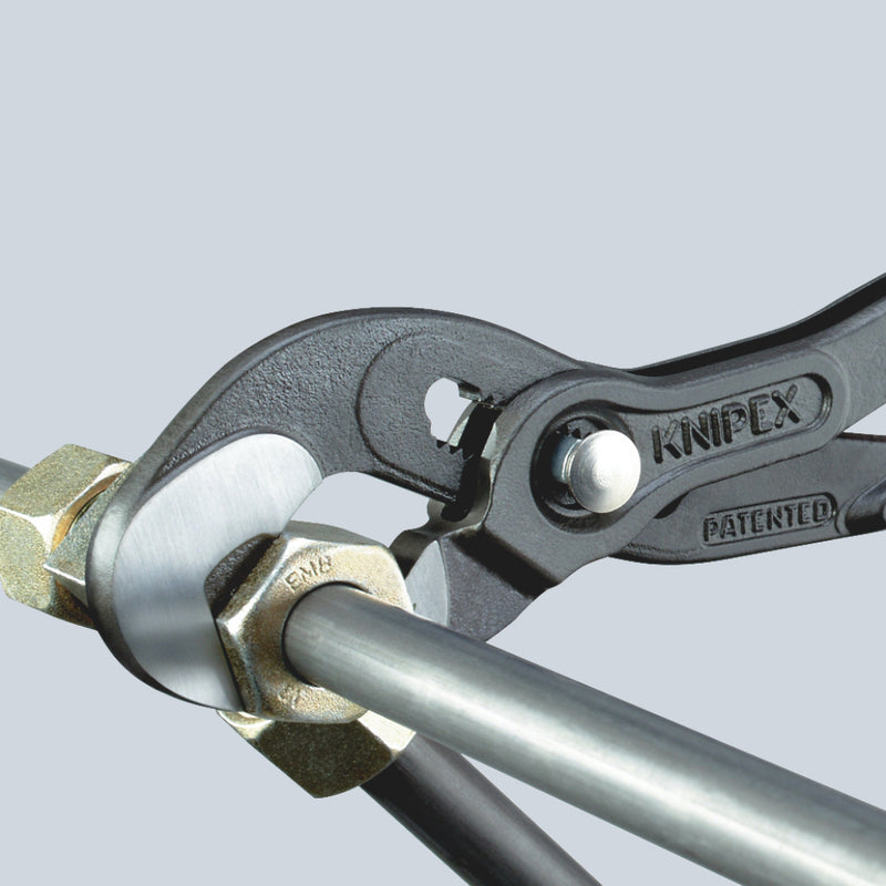 Clește-cheie Knipex, mixtă, bonderizat în culoarea gri, 250 mm, cod 8741250
