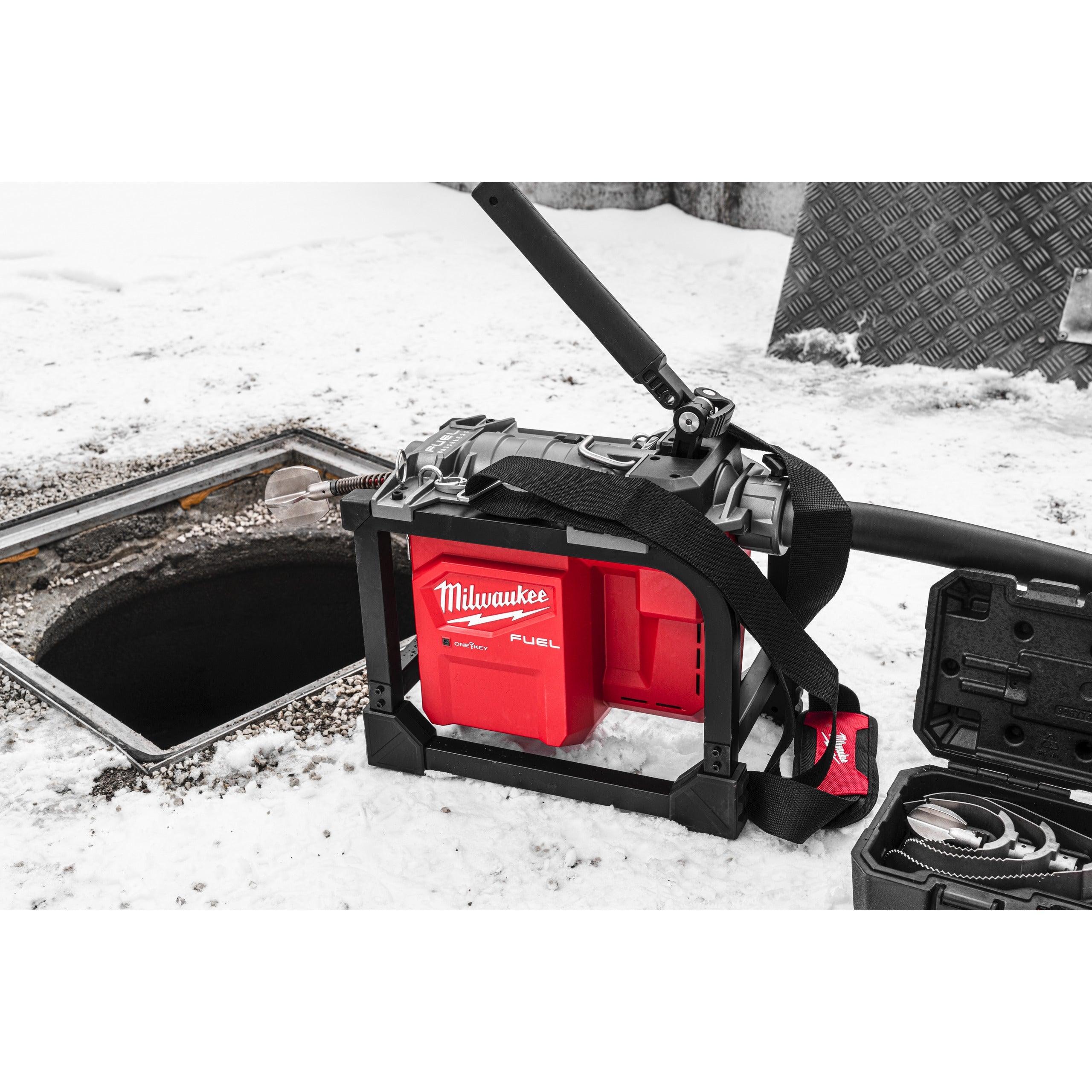 Mașină modulară compactă de desfundat canalizări M18 FUEL™ Milwaukee M18FCSSM-121, cod 4933478407, 1 x M18 HB12 acumulator, M12-18 FC încărcător, fără cutie - BIG STORE (Dynamic Tools SRL)