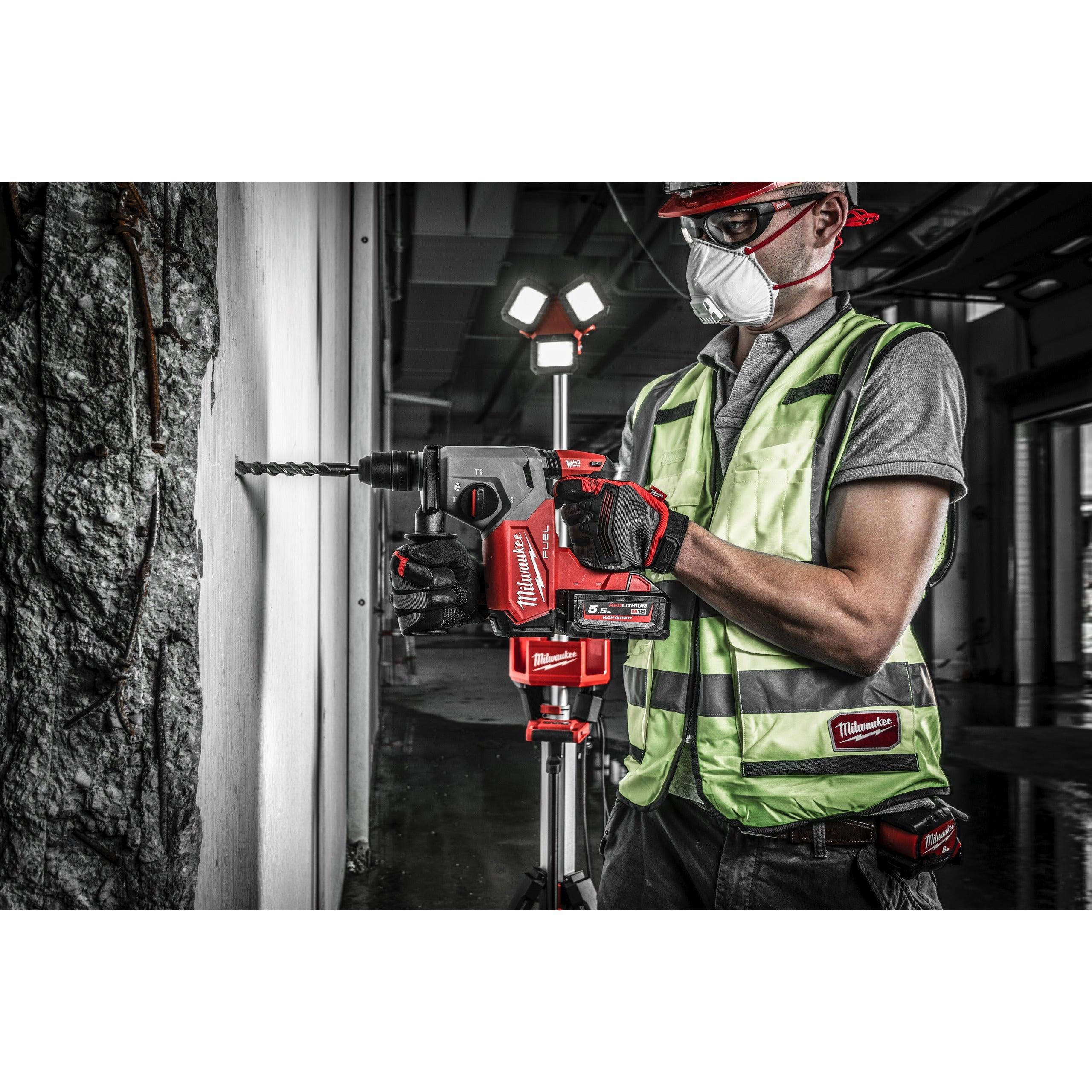 Ciocan rotopercutor M18FHX-0X SDS-Plus 26 mm cu 4 funcții și mandrină