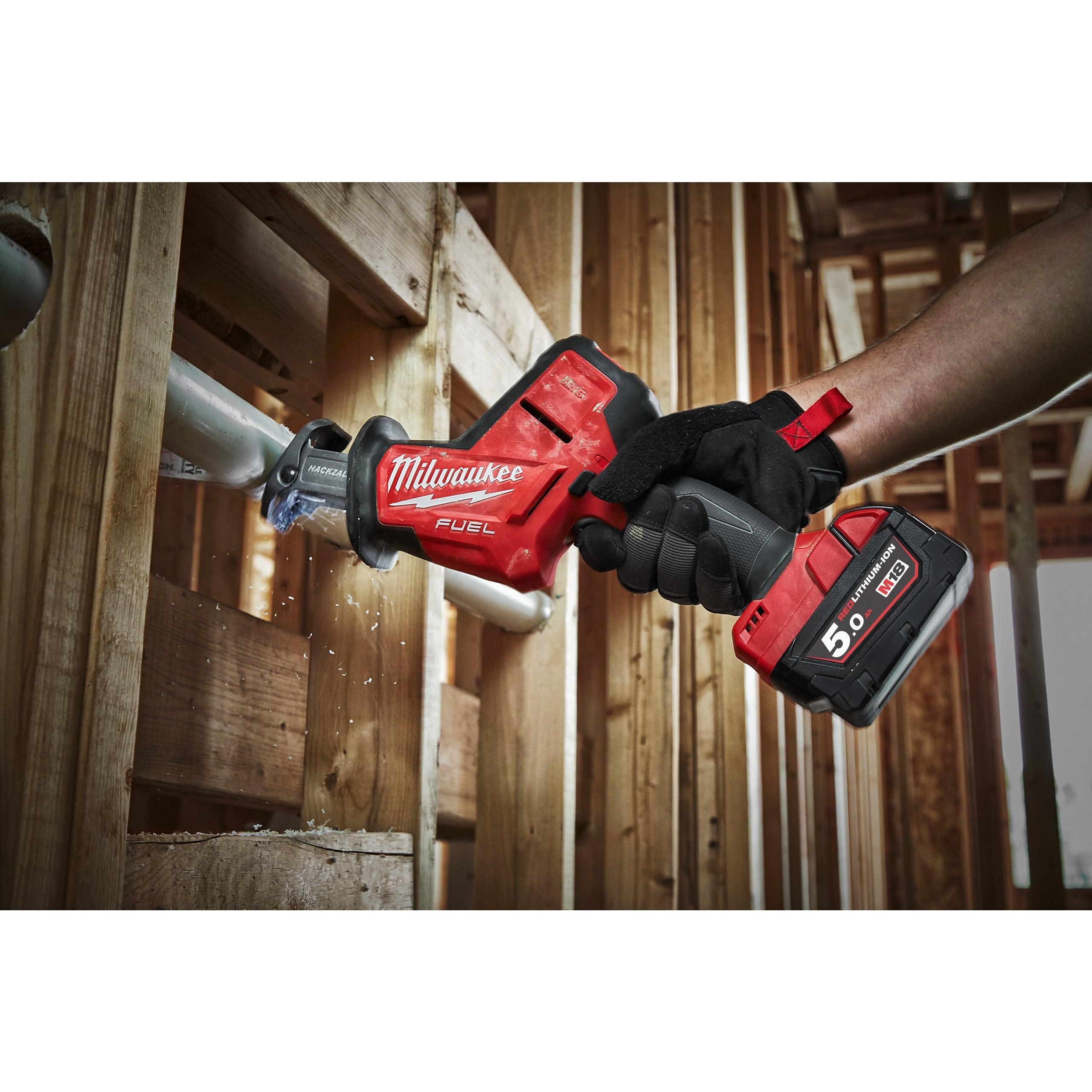 Fierăstrău sabie HACKZALL™ M18 FUEL™ Milwaukee M18FHZ-502X, cod 493345