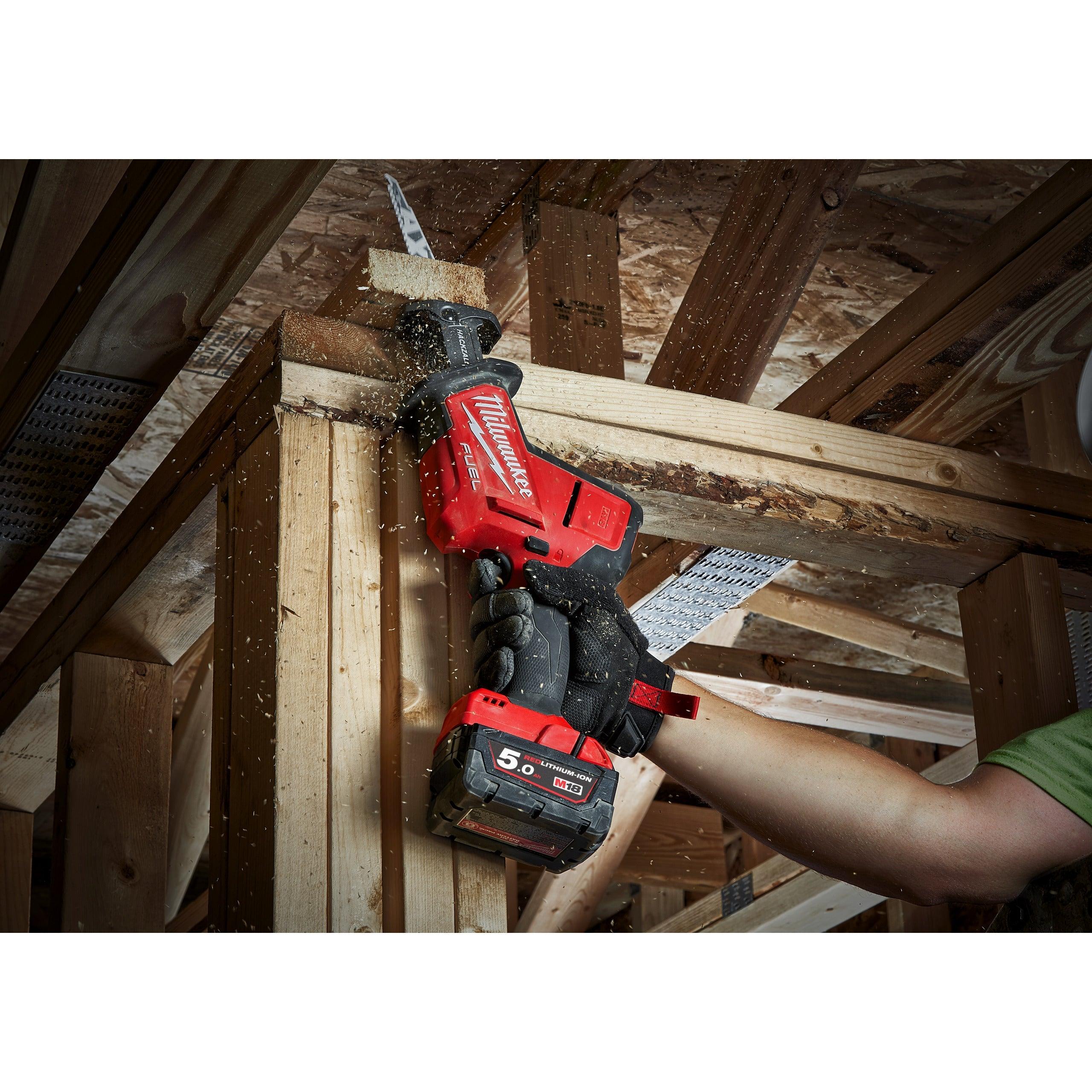 Fierăstrău sabie HACKZALL™ M18 FUEL™ Milwaukee M18FHZ-502X, cod 493345