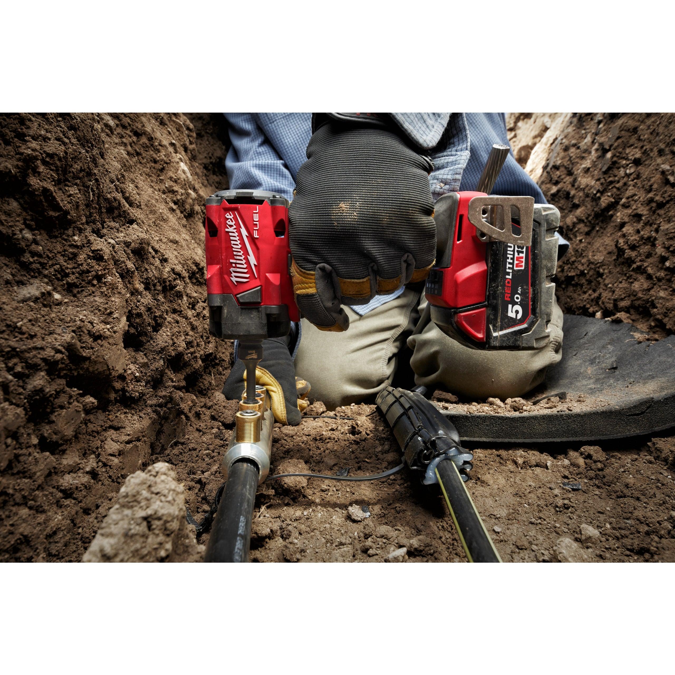 Cheie de impact Milwaukee 1/2″ 339Nm 18V M18FIW2F12-502X, M18 FUEL™ co