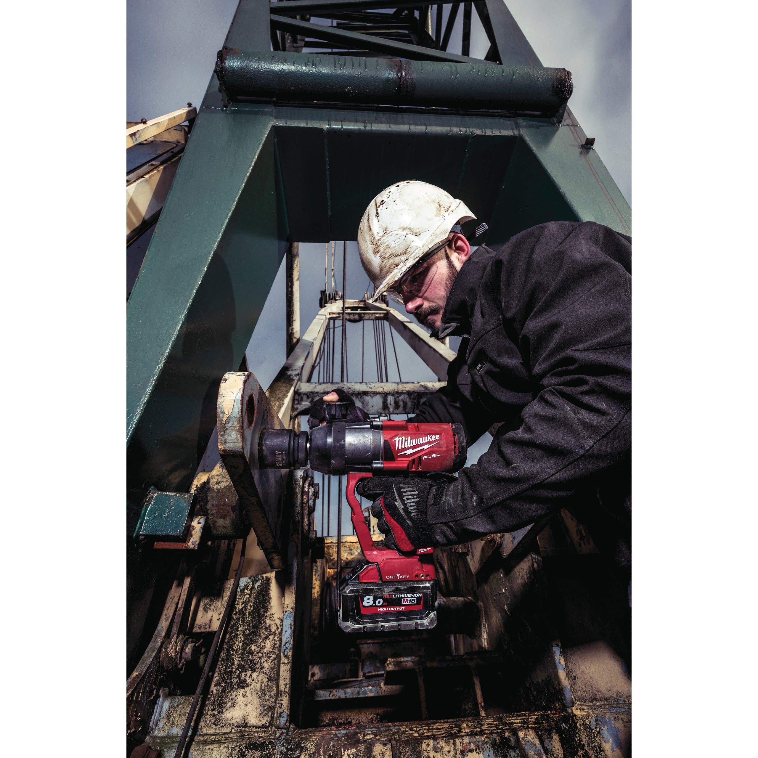 Cheie de impact Milwaukee 1″ 2033Nm 18V M18ONEFHIWF1-802X, ONE-KEY™ M1