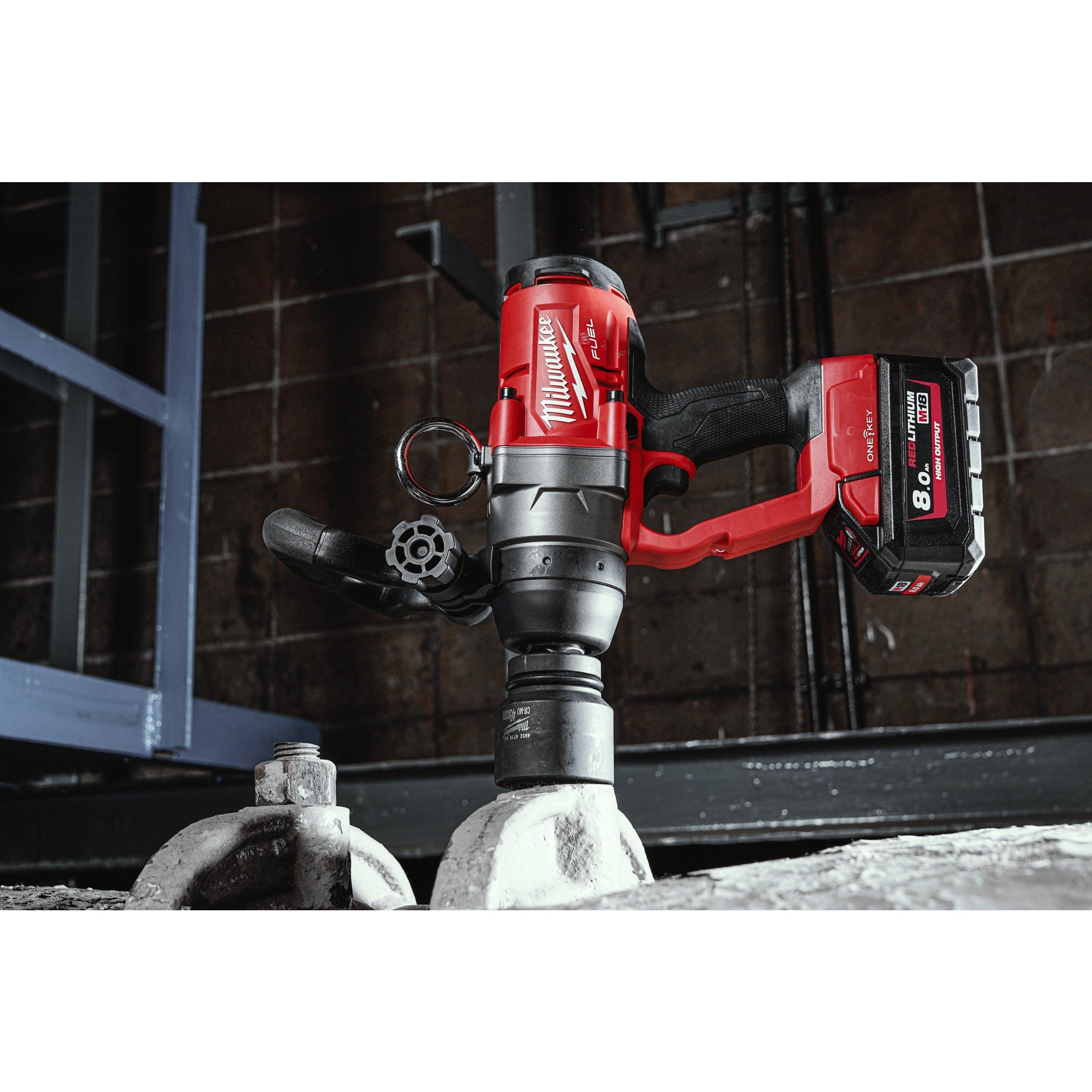 Cheie de impact Milwaukee 1″ 2033Nm 18V M18ONEFHIWF1-802X, ONE-KEY™ M1