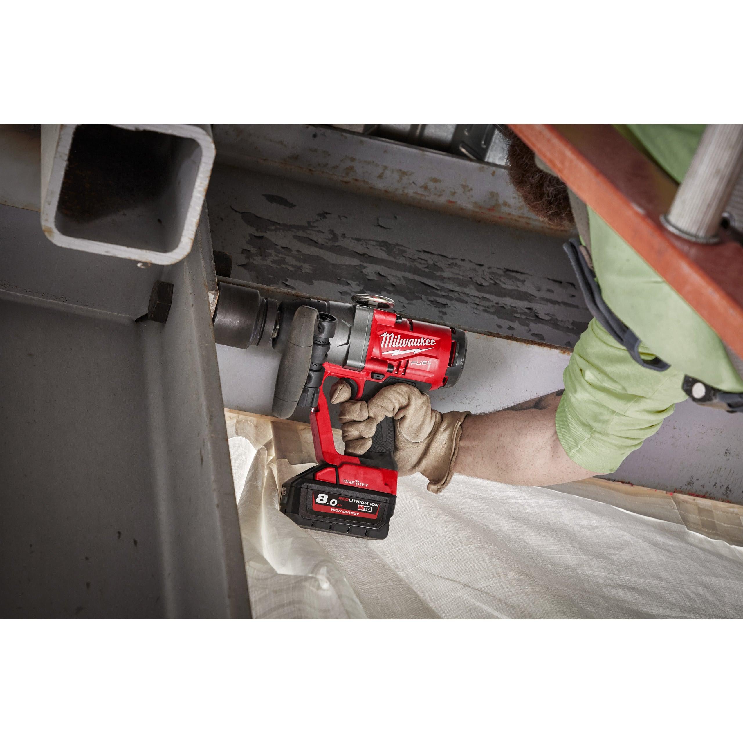 Cheie de impact Milwaukee 1″ 2033Nm 18V M18ONEFHIWF1-802X, ONE-KEY™ M1